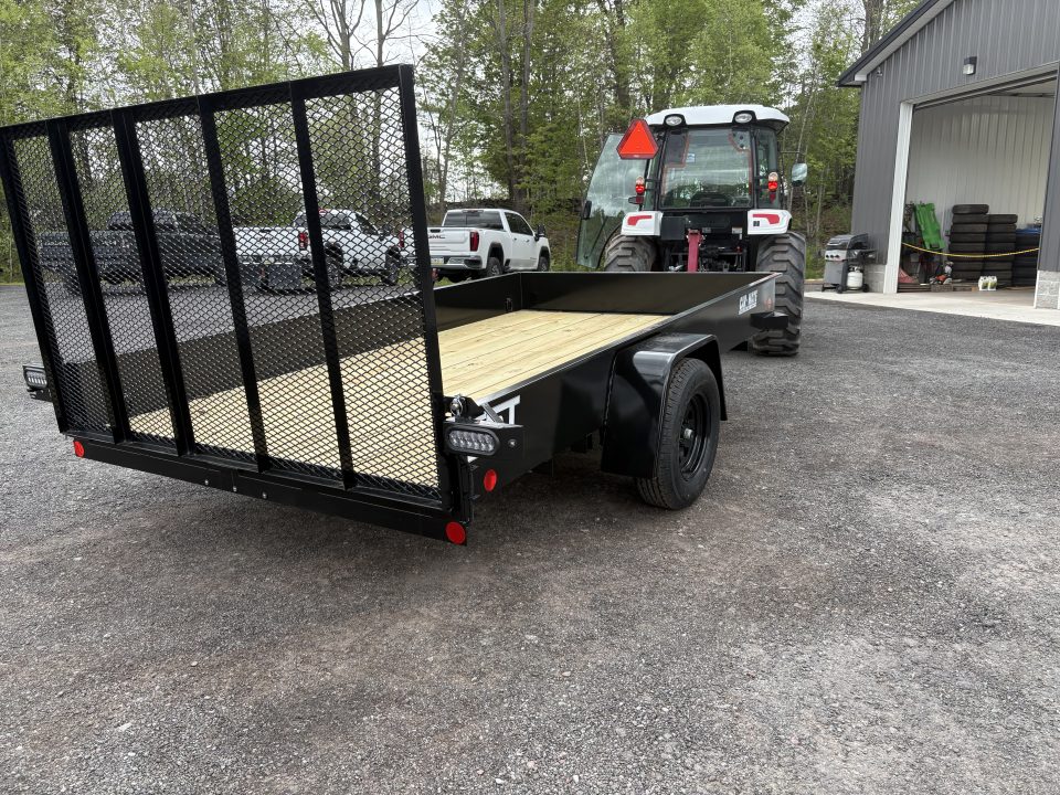 New 2026 Car Mate Trailers 6.5x12 Steel Sided Utility Trailer