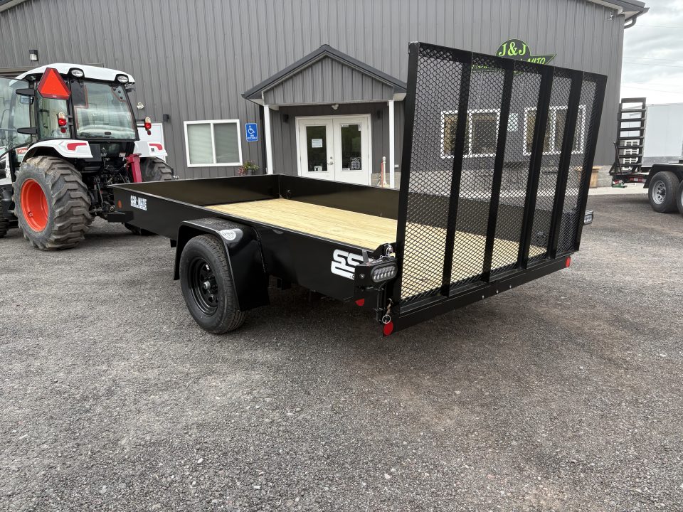New 2026 Car Mate Trailers 6.5x12 Steel Sided Utility Trailer