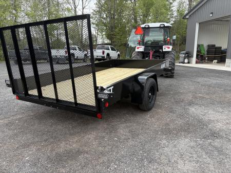 New 2026 Car Mate Trailers 6.5x12 Steel Sided Utility Trailer