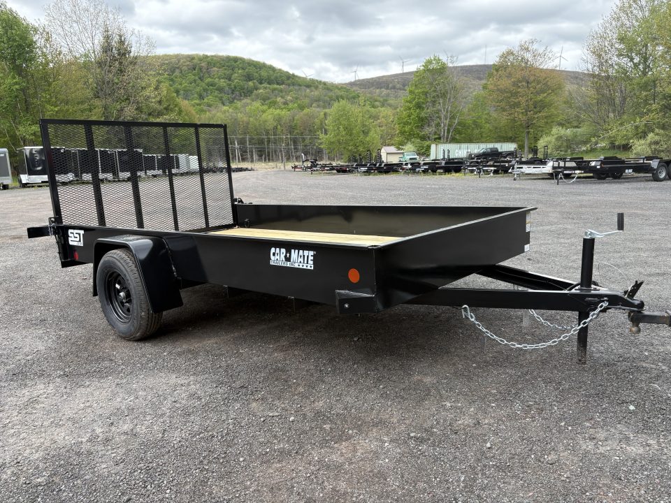 New 2026 Car Mate Trailers 6.5x12 Steel Sided Utility Trailer