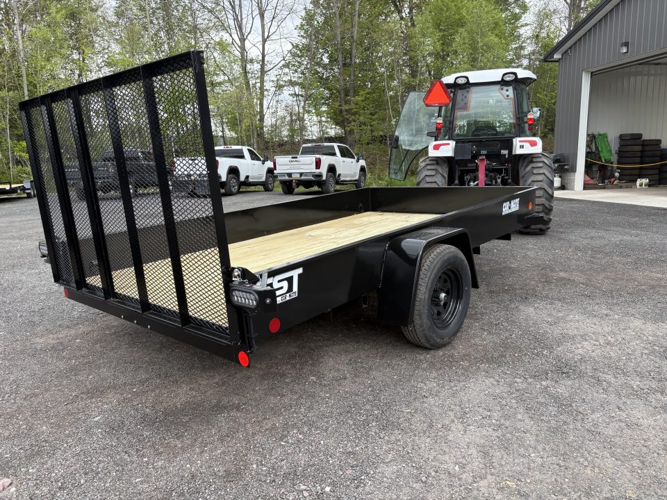 New 2026 Car Mate Trailers 6.5x12 Steel Sided Utility Trailer