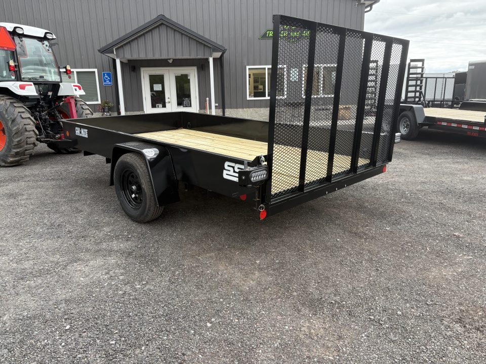 New 2026 Car Mate Trailers 6.5x12 Steel Sided Utility Trailer
