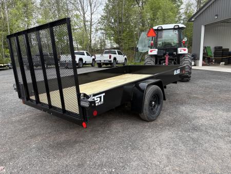 New 2026 Car Mate Trailers 6.5x12 Steel Sided Utility Trailer