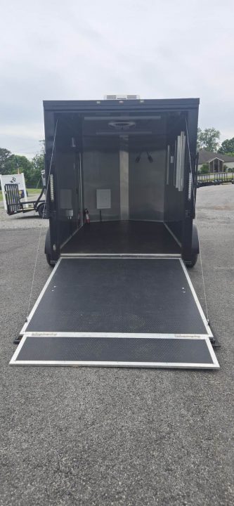 Used REPO 2024 Steel Pines Cargo 7x12 Enclosed Trailer