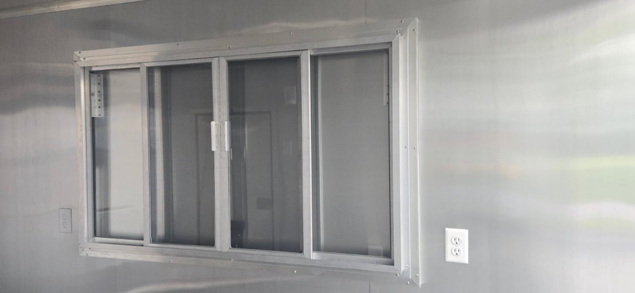 Used REPO 2024 Steel Pines Cargo 7x12 Enclosed Trailer