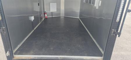 Used REPO 2024 Steel Pines Cargo 7x12 Enclosed Trailer