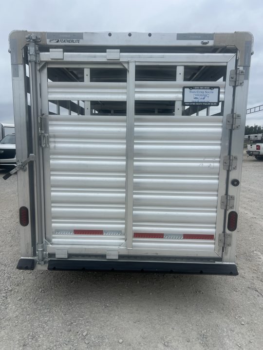 New 2026 Featherlite 20' Stock Trailer