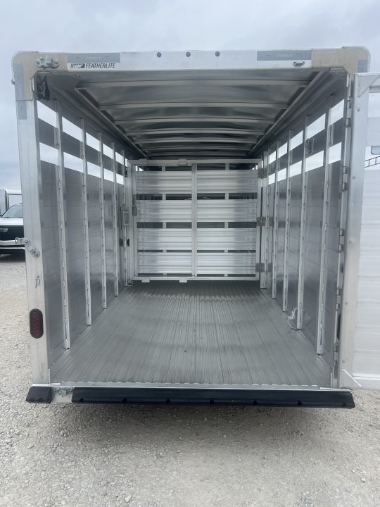 New 2026 Featherlite 20' Stock Trailer