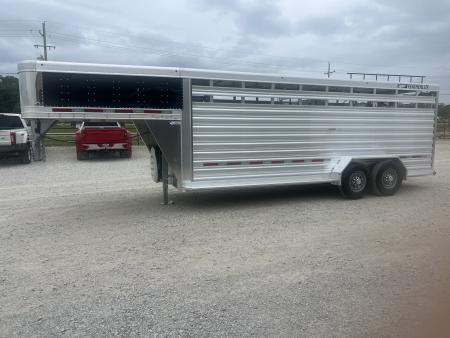 New 2026 Featherlite 20' Stock Trailer