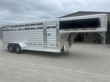 New 2026 Featherlite 20' Stock Trailer