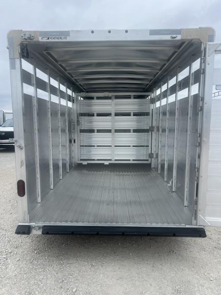 New 2026 Featherlite 20' Stock Trailer