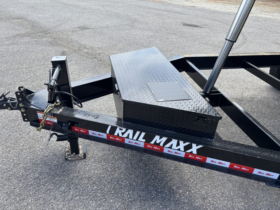 New 2026 Trail Maxx 83x14 TELESCOPIC CYLINDER 14K GVWR HIGH SIDE Dump Trailer