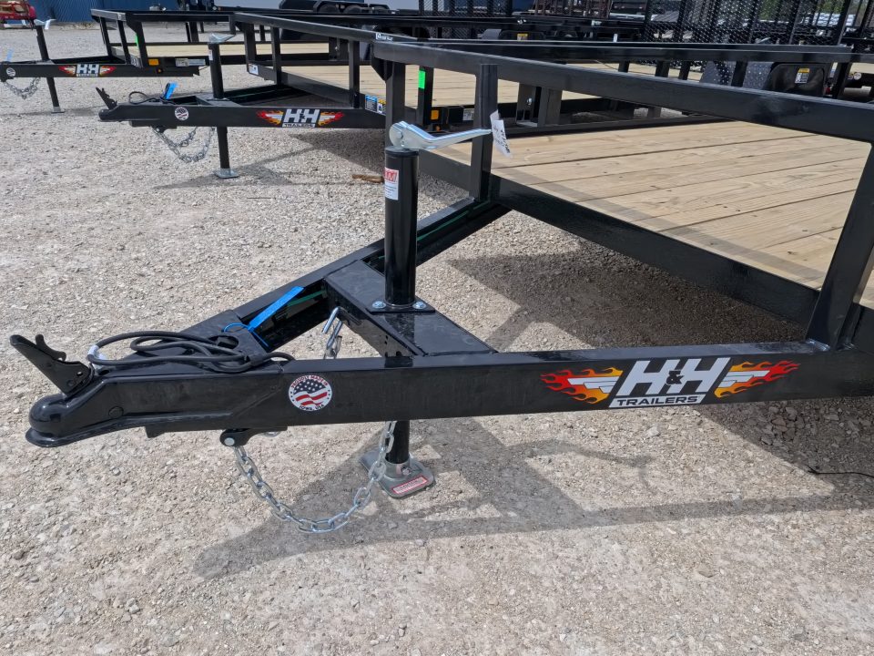 New 2026 H&H 82 x 14 Rail Side Utility with 3K Idler