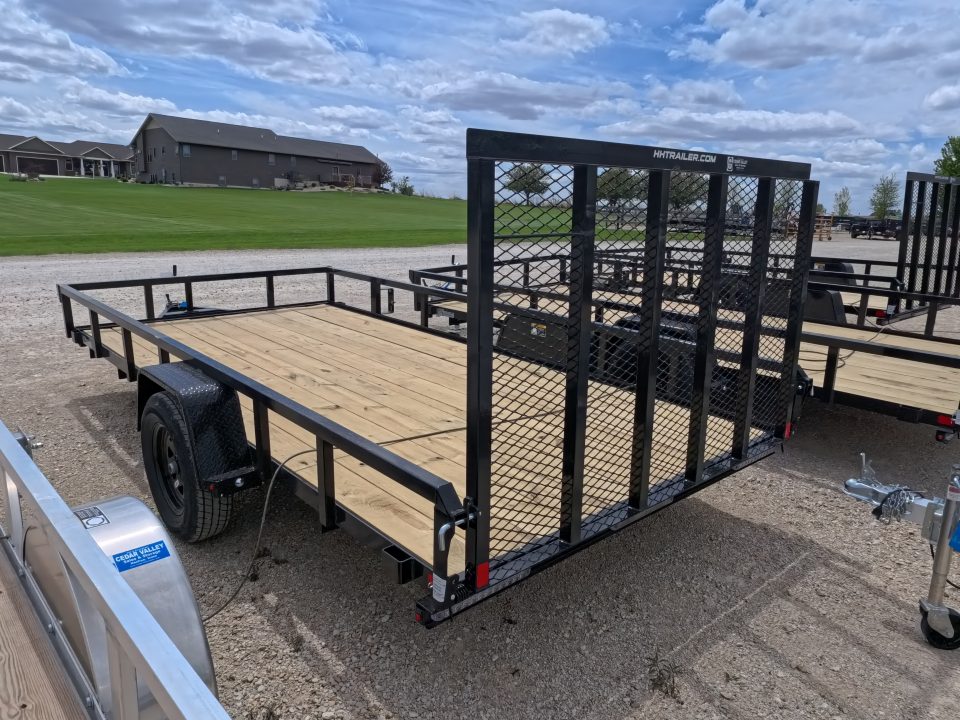 New 2026 H&H 82 x 14 Rail Side Utility with 3K Idler