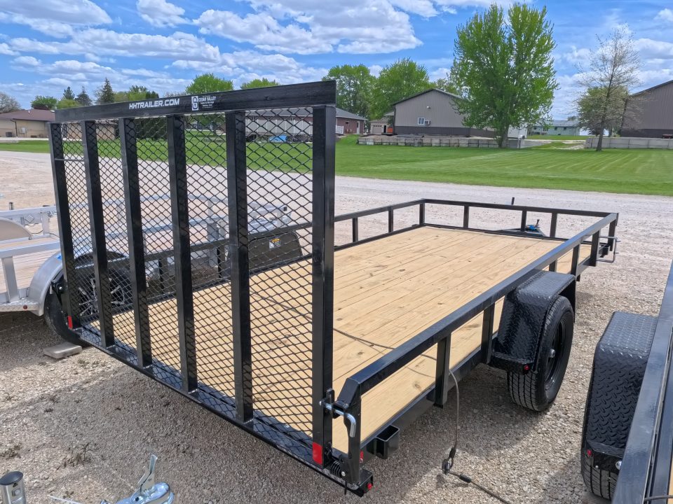 New 2026 H&H 82 x 14 Rail Side Utility with 3K Idler