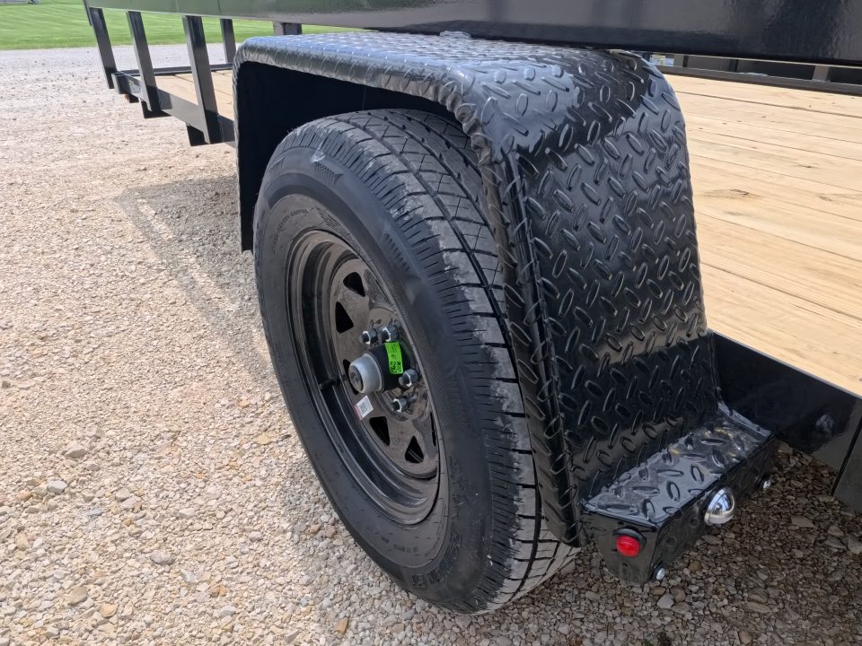 New 2026 H&H 82 x 14 Rail Side Utility with 3K Idler