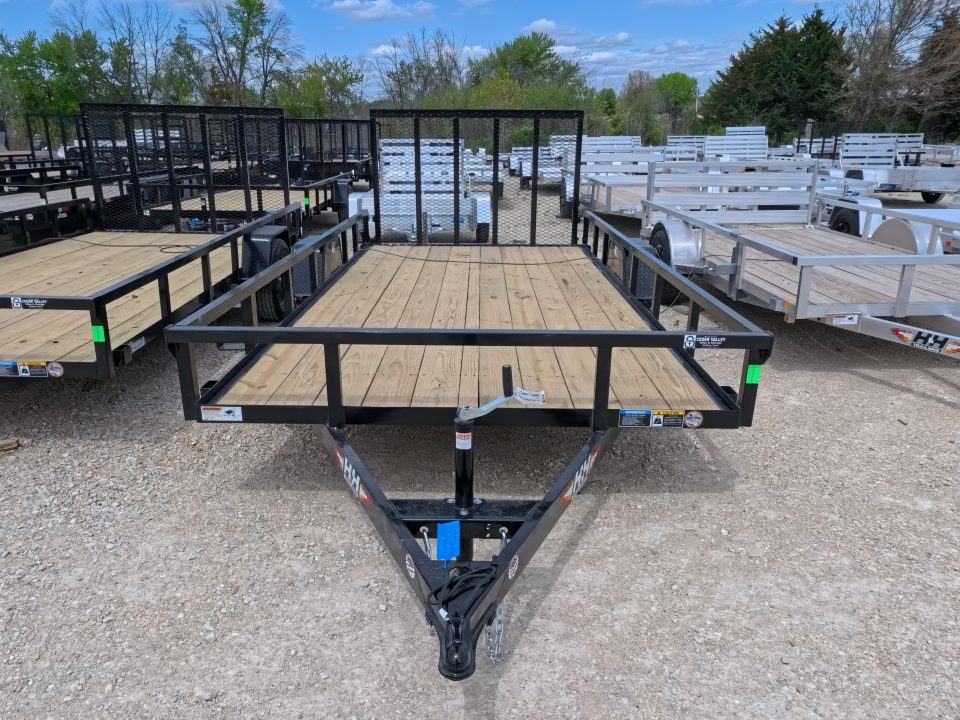 New 2026 H&H 82 x 14 Rail Side Utility with 3K Idler