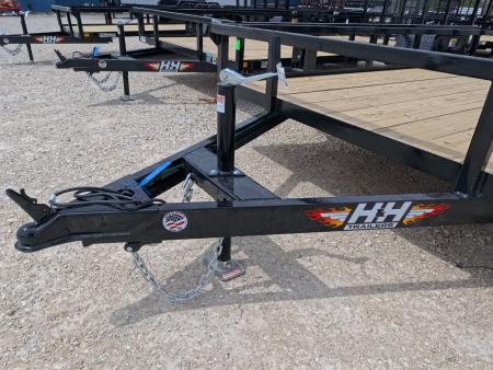 New 2026 H&H 82 x 14 Rail Side Utility with 3K Idler