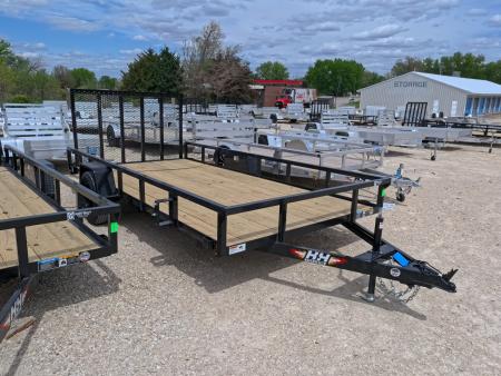 New 2026 H&H 82 x 14 Rail Side Utility with 3K Idler