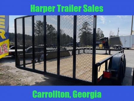 New 2026 7X14 TANDEM AXLE UTILITY TRAILER