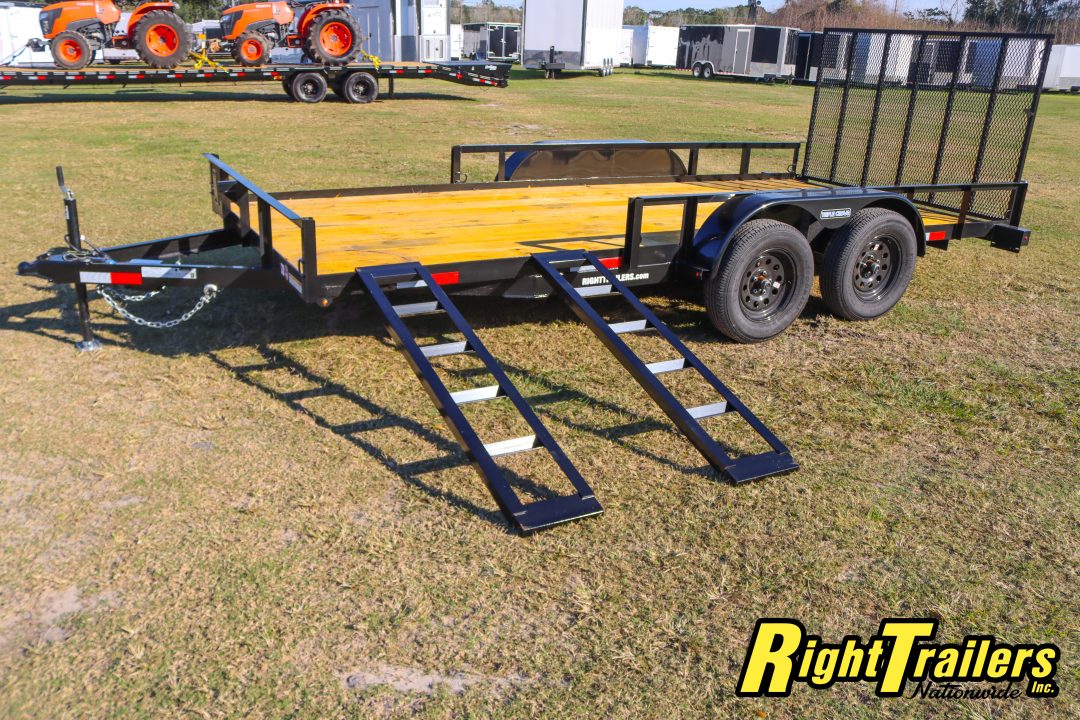New 2026 7X16 TRIPLE CROWN ATV UTILITY TRAILER