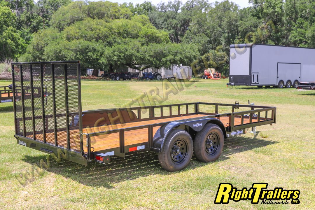 New 2026 7X16 TRIPLE CROWN ATV UTILITY TRAILER