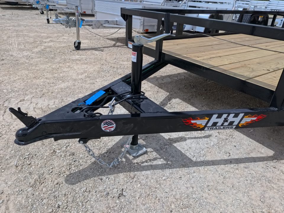 New 2026 H&H 82 x 14 Rail Side Utility with 3K Idler