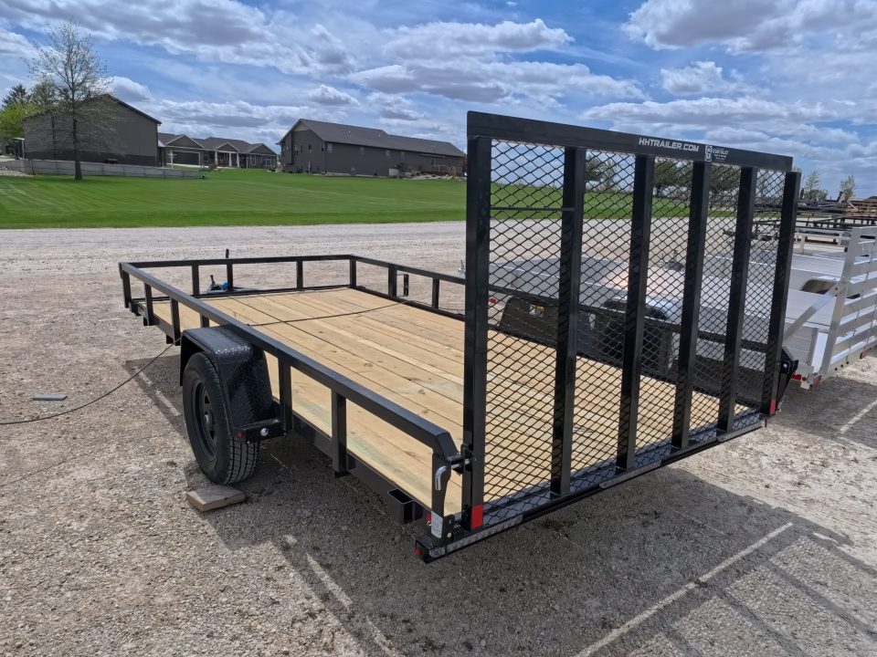 New 2026 H&H 82 x 14 Rail Side Utility with 3K Idler