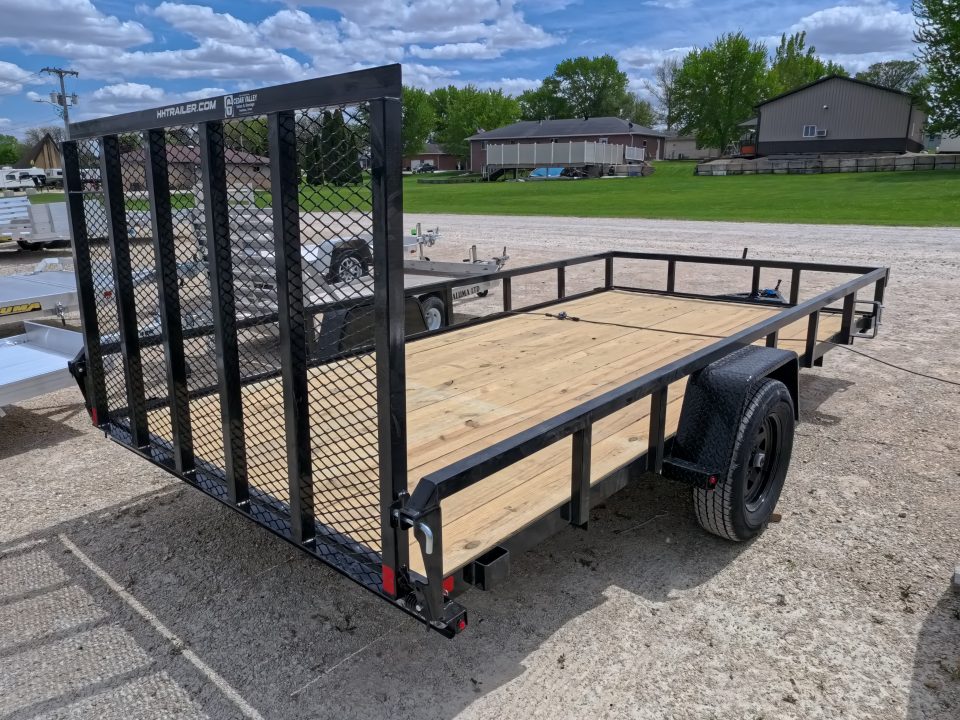 New 2026 H&H 82 x 14 Rail Side Utility with 3K Idler