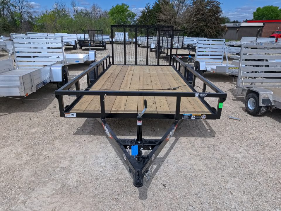 New 2026 H&H 82 x 14 Rail Side Utility with 3K Idler