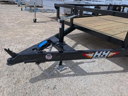 New 2026 H&H 82 x 14 Rail Side Utility with 3K Idler
