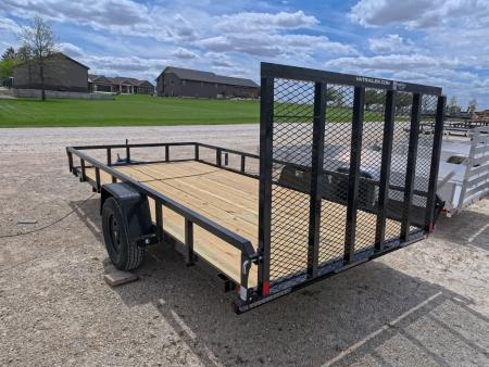 New 2026 H&H 82 x 14 Rail Side Utility with 3K Idler