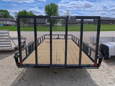 New 2026 H&H 82 x 14 Rail Side Utility with 3K Idler