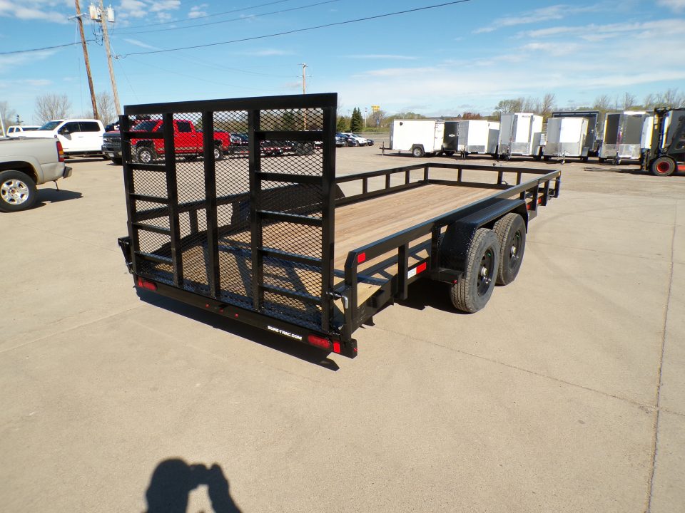 New 2026 Sure-Trac UTTB8218 Utility Trailer