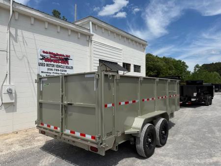 New 2026 Oak Ridge 7x16x4 14k Dump Trailer