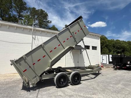 New 2026 Oak Ridge 7x16x4 14k Dump Trailer