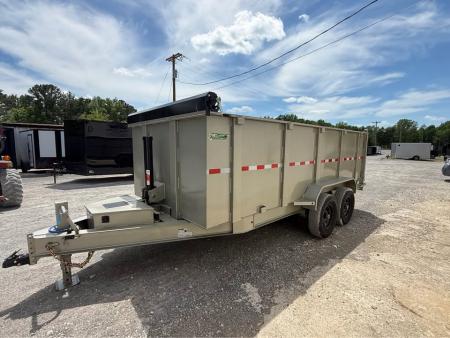 New 2026 Oak Ridge 7x16x4 14k Dump Trailer