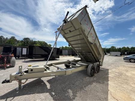 New 2026 Oak Ridge 7x16x4 14k Dump Trailer