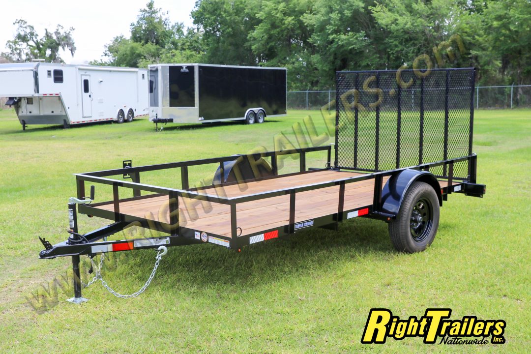 New 2026 6X12 Triple Crown Utility Trailer