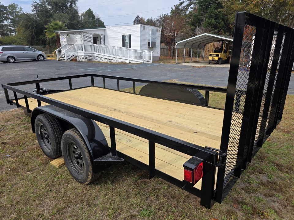 New 2026 Bye-Rite Trailers UTWH 716 - 7x16 (Tandem Axle Wrap Tongue) Utility Trailer