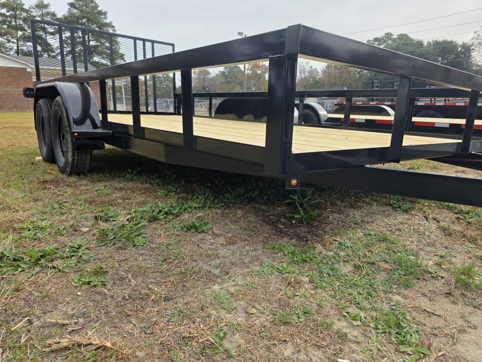 New 2026 Bye-Rite Trailers UTWH 716 - 7x16 (Tandem Axle Wrap Tongue) Utility Trailer