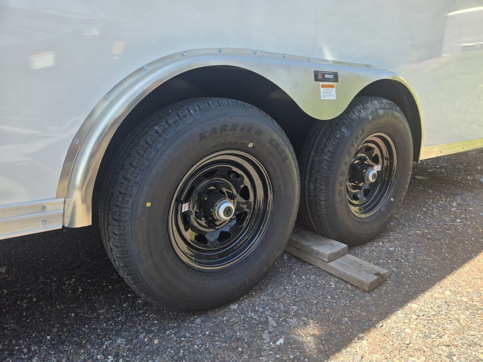 New 8 x 20 Car Mate Custom Enclosed Car Trailer, 10K GVWR ***Extended Tongue, 6k Torsion Axles, 1/2" Ply Walls w/Kickplate