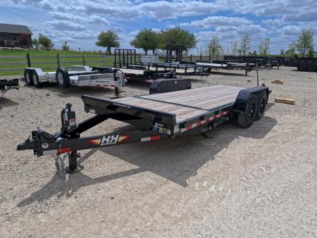 New 2026 H&H Trailers 82 x 16+4 Tilt Trailer