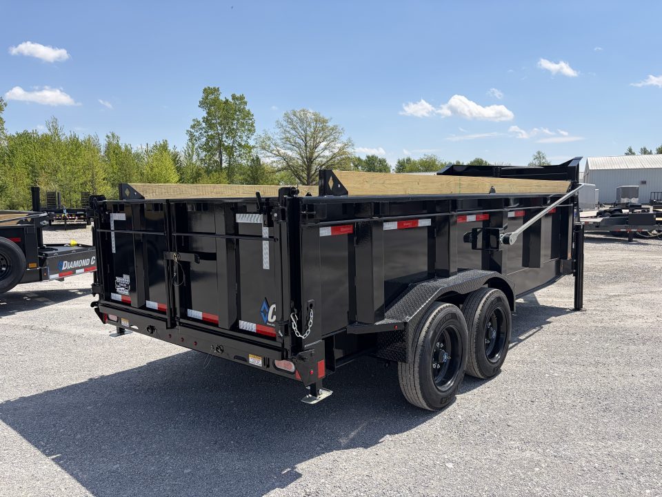 New 2026 Diamond C Trailers LPT208L16X81 (81" X 16') 18K (Pacesetter Ed.) Telescopic Gooseneck Dump Trailer