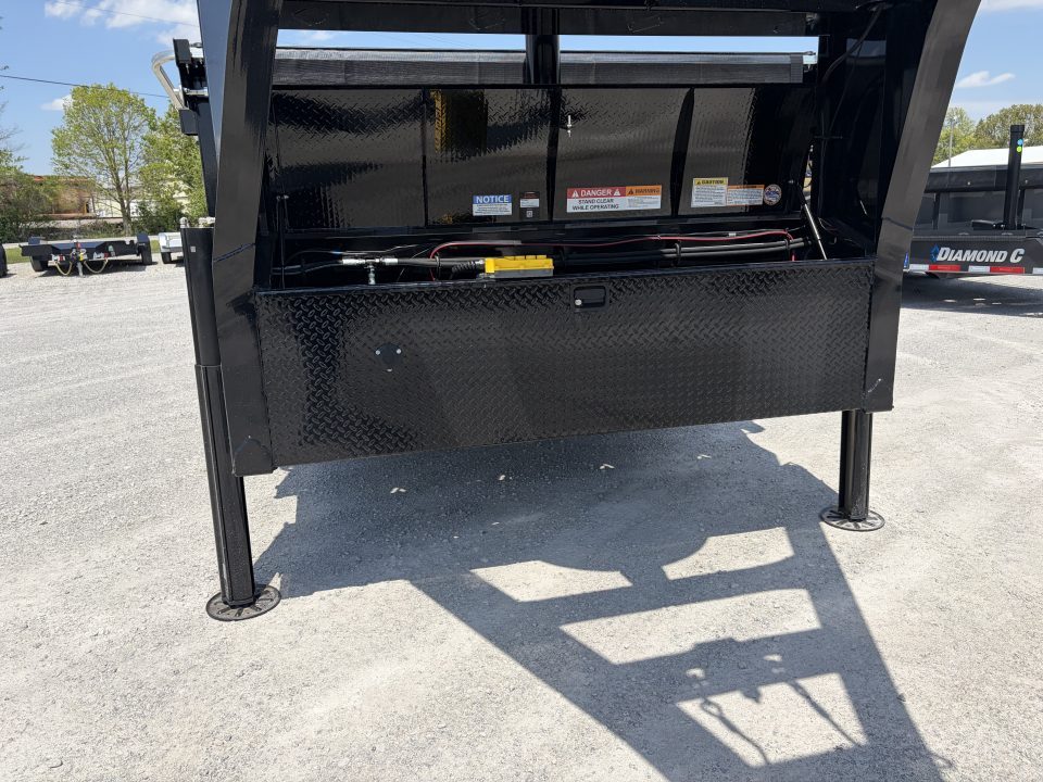 New 2026 Diamond C Trailers LPT208L16X81 (81" X 16') 18K (Pacesetter Ed.) Telescopic Gooseneck Dump Trailer