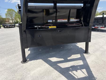 New 2026 Diamond C Trailers LPT208L16X81 (81" X 16') 18K (Pacesetter Ed.) Telescopic Gooseneck Dump Trailer