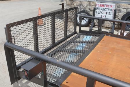 New 2026 Texas Bragg Trailers 77"X16' Pipe Top Utility Trailer