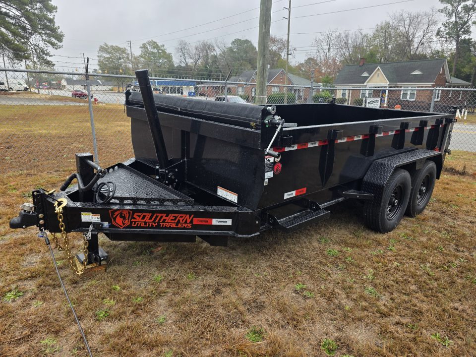 New 2026 Southern Utility 7 x 14 x 2 - 14k Dump Trailer