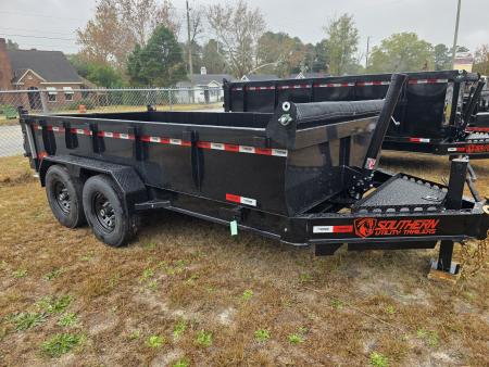 New 2026 Southern Utility 7 x 14 x 2 - 14k Dump Trailer