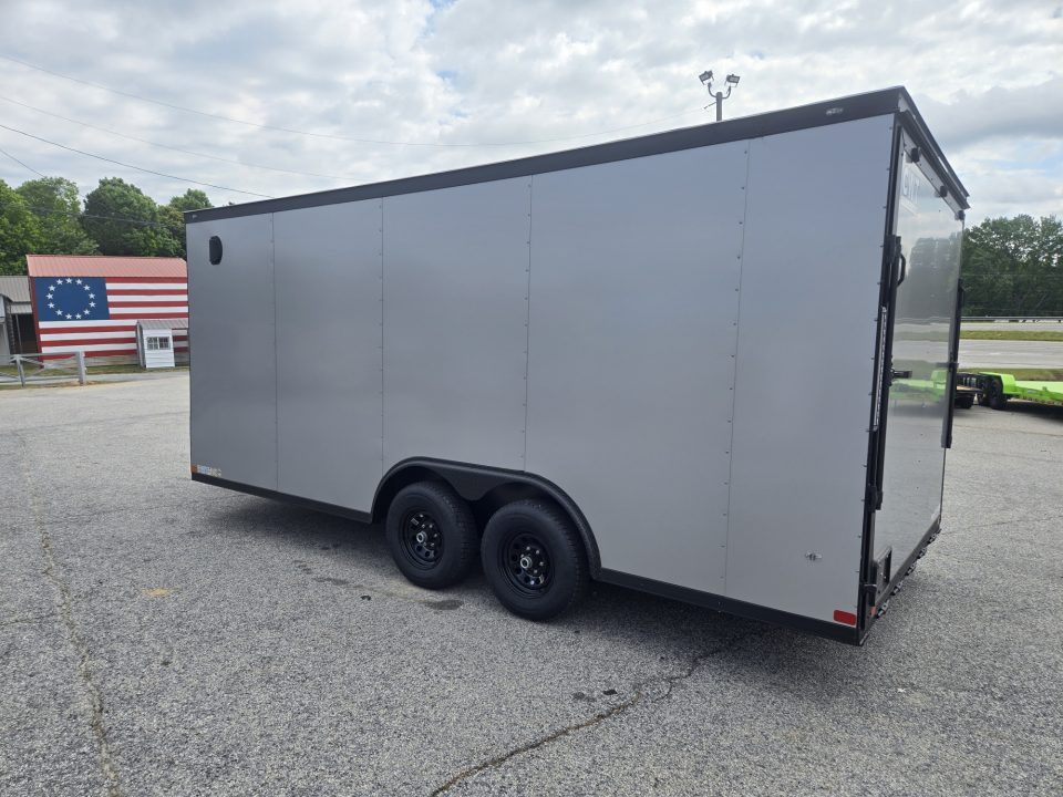 New 2026 COVERED WAGON 8.5X18 ENCLOSED TRAILER WITH BLACKOUT PACKAGE